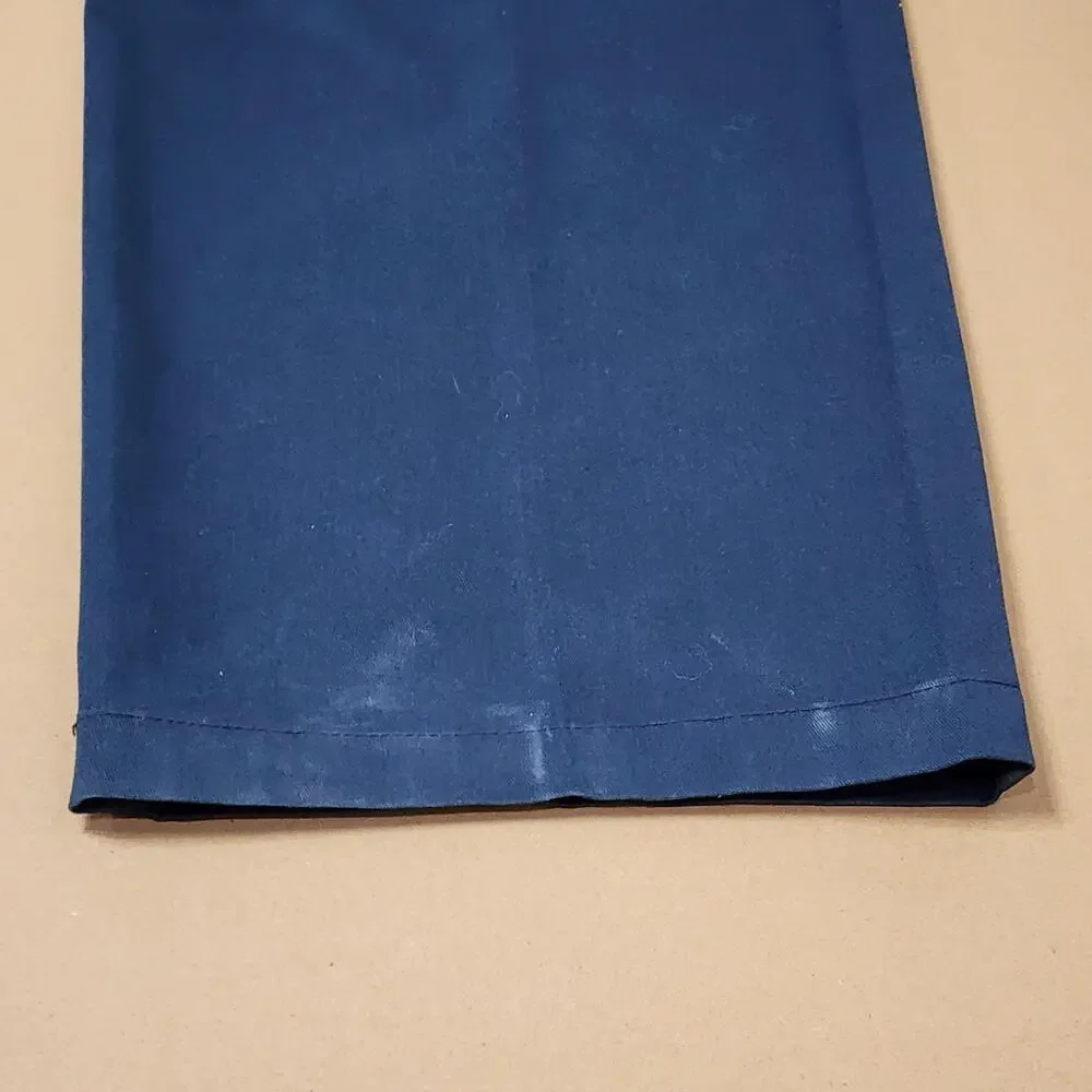 Carhartt Pants Mens 48x32 Blue Chino Relaxed Workwear Big Tall B260 Twill